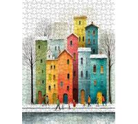 Crowd Community Jigsaw Puzzles for Adults 1000, 1000 Piece Jigsaw Puzzles, Classic Educational Jigsaws, Impossible de Assemble Handmade, Challenging Puzzle, Fun Family Activities FNKL0-857
