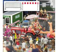 Crowd Control Barriers HO/OO Gauge Busch 1018