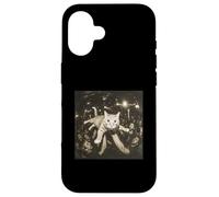 Crowd Surfing Cat Meme Disco Party Cat Gang Night Club Case for iPhone 16