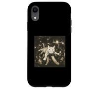 Crowd Surfing Cat Meme Disco Party Cat Gang Night Club Case for iPhone XR