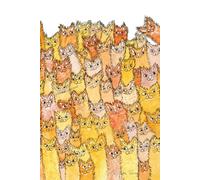 Crowded Clowder Notebook: Because too many cats is just right.