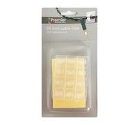 Crowders Christmas Lights Cable Clips with Adhesive Pad 24 White