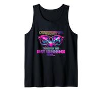 CROWDSURFING Through The Best Weekend Ever Tank Top