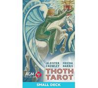 Crowley Tarot: 78-Card Thoth Tarot Deck (Small Edition) by Aleister Crowley, with Egyptian Symbolism, Qabalistic & Astrological Insights, Occult ... by Lady Frieda Harris, Includes Booklet