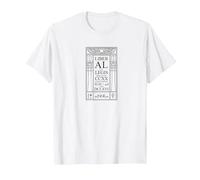 Crowley Thelema Liber AL vel Legis Holy Book - OTO Magick T-Shirt, Men, White, Large