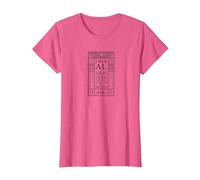 Crowley Thelema Liber AL vel Legis Holy Book - OTO Magick T-Shirt, Women, Pink Heather, Small