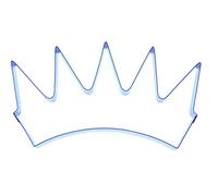 Crown 3D Cutter Small - Bien Collection - Cupcake Size - Valley Cutter Company - Sugarcraft, Cake Decorating