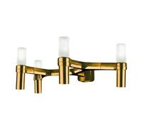 Crown 4 Wall Light Gold Coated