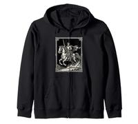 Crown And Hooves in Motion Berith Demon Zip Hoodie