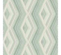 Crown Aura Geo Emerald Wallpaper M1583