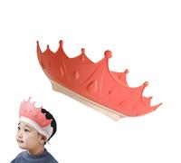 Crown Baby Shower Cap Waterproof Shampoo Hat for Children Toddler Girls Boys Protect Ears Eyes, Adjustable Silicone Hair Washing Visor Bathing Hat Bathing Crown for Toddler, Baby, Kids, Children