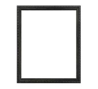 Crown Black Bobbin Wooden Picture Frame 30x20 Inch