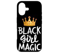 Crown Black Girl Magic Empowerment Design Case for iPhone 17
