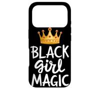 Crown Black Girl Magic Empowerment Design Case for iPhone 17 Pro