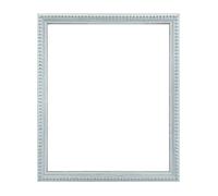 Crown Bobbin Wooden Picture Frame 10x8 Inch Frames & Mirrors 4U Pale Blue One Size
