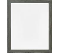 Crown Bobbin Wooden Picture Frame 24x18 Inch Frames & Mirrors 4U Grey One Size