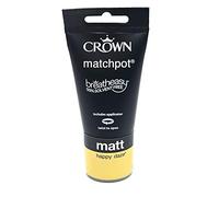 Crown Breatheasy Matt Emulsion Happy Daze Tester Pot