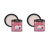 Crown Breatheasy Matt Emulsion Paint For Wall And Ceilings Pashmina 2.5L Pack Of 2