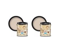 Crown Breatheasy Matt Emulsion Paint For Walls & Ceilings Toasted Almond 5L Pack Of 2