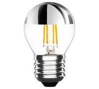 Crown Bulb E27 4.5W Silver