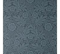 CROWN Camille Damask Navy