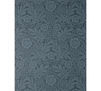 Crown Camille Damask Navy Wallpaper M1745