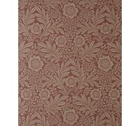 Crown Camille Damask Red Wallpaper M1746