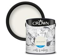 Crown Breatheasy Canvas White - Matt Standard Emulsion Paint - 2.5L