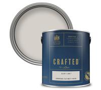 Crown Crafted Luxurious Flat Matt Finish Paint Walls & Wood - Clay Like - 2.5L