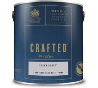 Crown Crafted Luxurious Flat Matt Paint 2.5L - Clean Slate