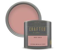 Crown CRAFTED Metallic Rose Gold Paint Tester Pot - Sample 125ml