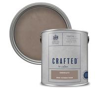 Crown Crafted Suede Textured Paint - Chocolate