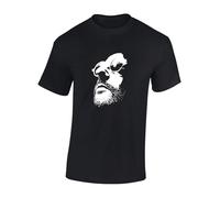 Crown Designs Assassin Leon Classic Movie Film Inspired Premium Quality Regular Fit T-Shirt Top for Men and Teens - Black/M