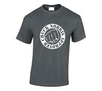Crown Designs Chuck Norris Approved Martial Arts Inspired for Men & Teenagers T-Shirts Tops - Charcoal/X-Large