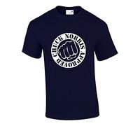 Crown Designs Chuck Norris Approved Martial Arts Inspired for Men & Teenagers T-Shirts Tops - Navy/Large