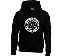Crown Designs Chuck Norris Approved Martial Arts Inspired Gift Unisex Hoodies for Men, Women & Teenagers - Black/XX-Large
