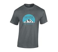 Crown Designs Darth Gardening Space Wars Sci Fi Movie Film Inspired Premium Quality Regular Fit T-Shirt Top for Men and Teens - Charcoal/M