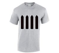 Crown Designs Four Candles Funny Cool for Men & Teenagers T-Shirts Tops - Grey/X-Large