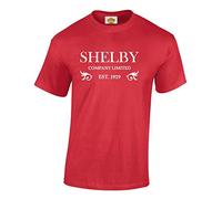 Crown Designs Shelby Company Limited Action TV Show Inspired Gift for Men & Teenagers T-Shirts Tops (Red/Medium)