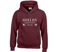 Crown Designs Shelby Company Limited Action TV Show Inspired Gift Unisex Hoodies for Men, Women & Teenagers (Maroon/Large)