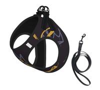 Crown Doodle,Pet Harness,Adjustable Reflective Dog Harness,Pet Leash Vest,S