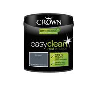 Crown Easy Clean Kitchen Matt Emulsion Multi Surface Paint Aftershow 2.5L