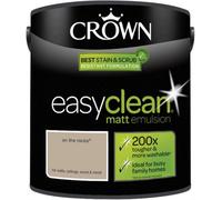 Crown Easy Clean Matt Emulsion Multi Surface Paint 2.5L - On The Rocks