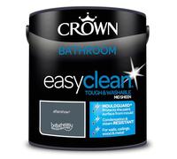 Crown Easyclean Bathroom Mid Sheen Paint 2.5L Aftershow