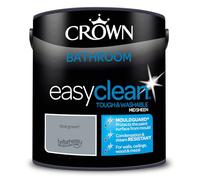 Crown Easyclean Bathroom Mid Sheen Paint 2.5L Blue Gravel