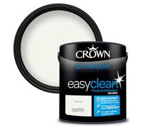 Crown Easyclean Bathroom Emulsion Mouldguard+ Mid Sheen Milk White 2.5L