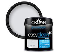 Crown Easyclean Bathroom Emulsion, Soft Steel 2.5L