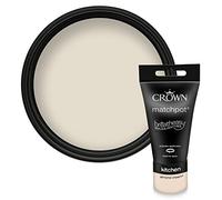 Crown Easyclean Kitchen Matt Emulsion, Almond Cream 40ml Sample