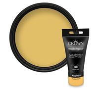Crown Easyclean Kitchen Matt Paint Mustard Jar - 40Ml