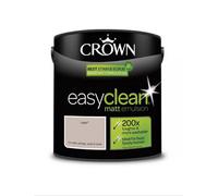 Crown Easyclean Matt 200 Times More Washable Paint Hare 2.5L